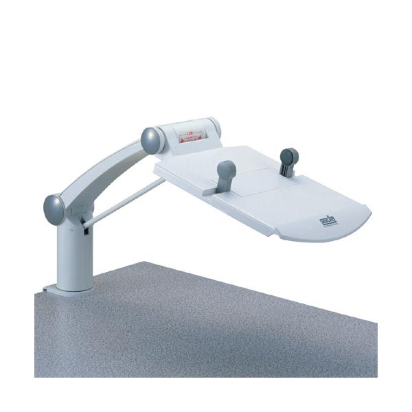 メーカー：セキセイ　 品番：TA-002  人間工学的（エルゴノミクス）視点でデザインした快適設計の電話台。デスクスペースを有効活用できます。　　厚さ6cm以下、また設置部分の奥行が4cm以上のデスク（天板）にセット可能。＜手前に約300m...