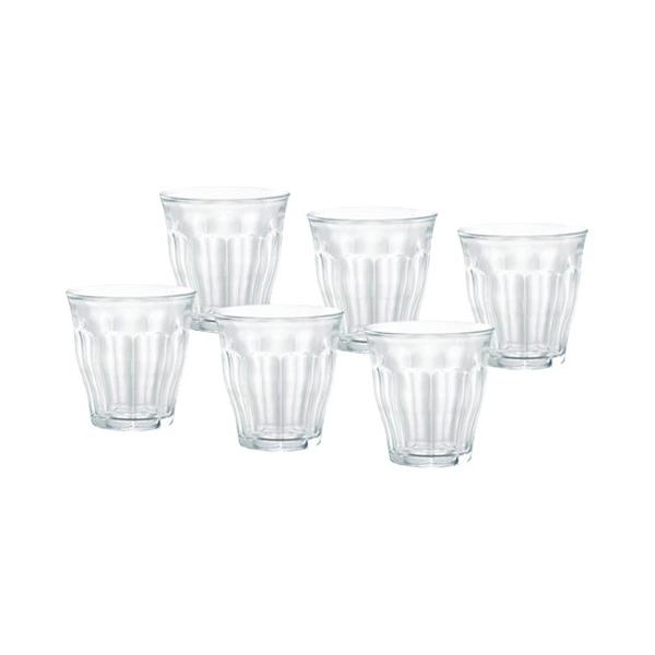 デュラレックス　ピカルディー　２５０ｍｌ　クリア　１セット（６個）