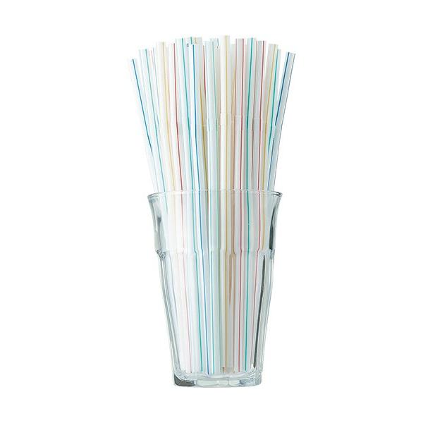 メーカー：日本デキシー   品番：KST601FS   ４色アソートの曲がるストロー。