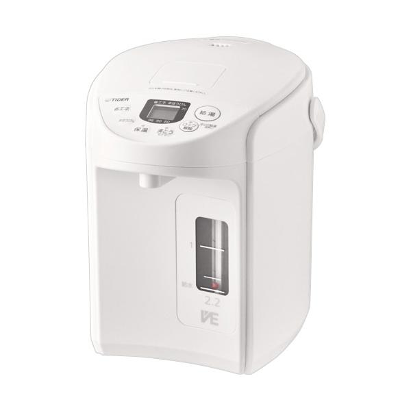 メーカー：タイガー魔法瓶　品番：PIQ-G220WC　まほうびん保温でかしこく省エネ。