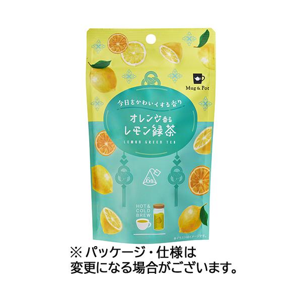 東京ティートレーディング　Ｍｕｇ＆Ｐｏｔ　オレンジ香るレモン緑茶　１袋（６バッグ）
