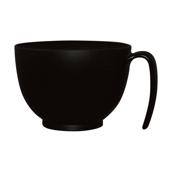 メーカー：台和   品番：HS-N37クロ   大きな取っ手付きで、器をしっかり支えられます。