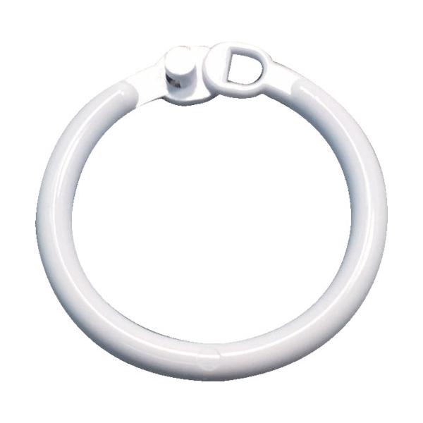 ＴＲＵＳＣＯ　樹脂製カードリング　３．５ｍｍ×Φ２５ｍｍ　ＴＫＲＪ−２５　１パック（１０個）（直送）