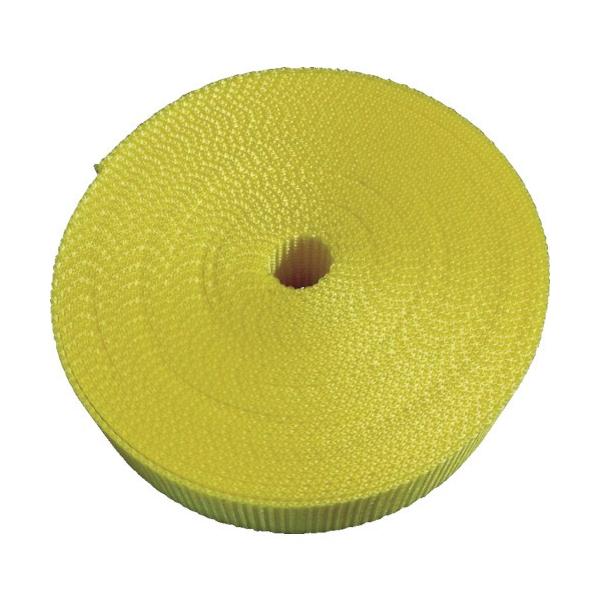 他サイト： ＴＲＵＳＣＯ　ナイロン平ベル　１．２ｔ×２０ｍｍ×５ｍ　黄色　ＴＮＢ２０５−Ｙ　１巻 （直送）の商品画像