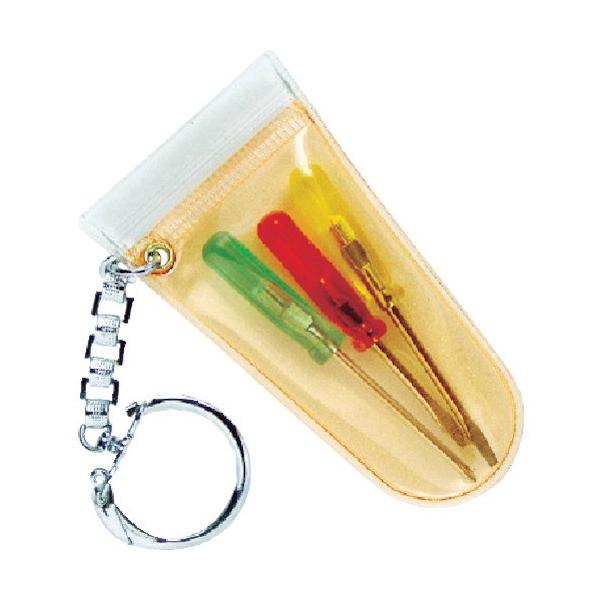 メーカー：新亀製作所  品番：22-B  キーホルダー付収納ケース付で携帯に便利です。