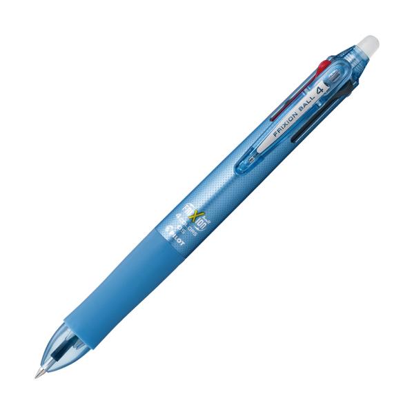 他サイト： 多色ゲルインキボールペン　フリクションボール４　０．５ｍｍ　（軸色：ライトブルー）　ＬＫＦＢ−８０ＥＦ−ＬＢ　１本の商品画像
