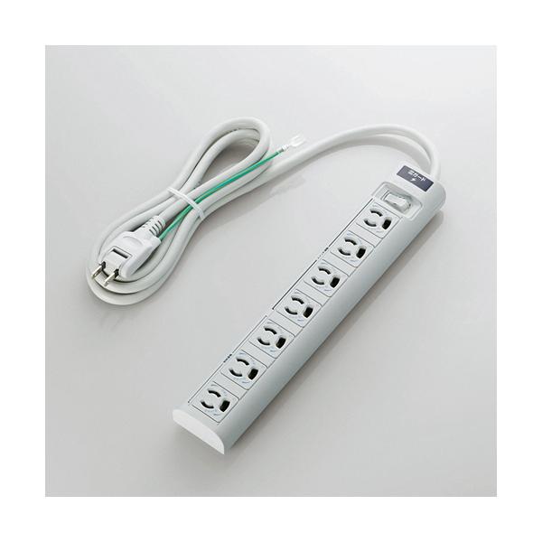 他サイト： 雷ガード常時通電／スイッチ連動タップ　３ピン対応　７個口　グレー　２．０ｍ　ＲｏＨＳ指令準拠　Ｔ−Ｔ０５−３７２０ＬＧ／ＲＳ　１個の商品画像