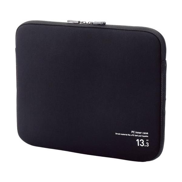 他サイト： エレコム　ネオプレンＰＣインナーバッグ　１３.３型ノートＰＣ対応　ブラック　ＢＭ−ＩＢＮＰ１３ＢＫ　１個の商品画像