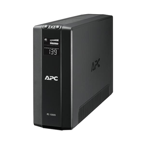 メーカー：ＡＰＣ（シュナイダーエレクトリック）　品番：BR1000S-JP　中小規模ビジネス、家庭向けの大容量でかつ、自動電圧調整機能（AVR）が付いたUPS