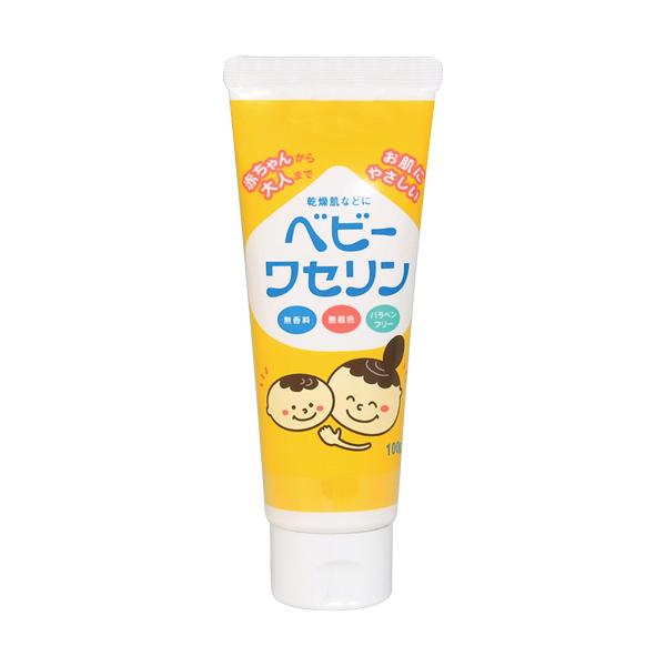 他サイト： 健栄製薬　ベビーワセリン　１００ｇ　１本の商品画像