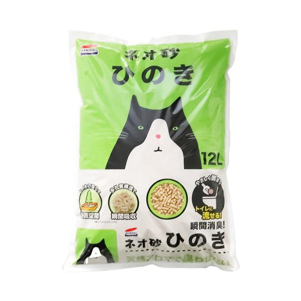 他サイト： コーチョー　ネオ砂　ひのき　１２Ｌ　１パックの商品画像