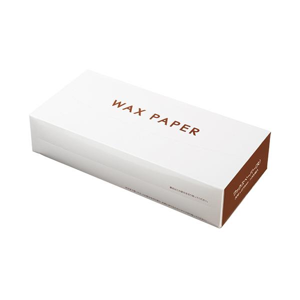 水野産業　ワックスペーパー　大　ホワイト　１箱（１０００枚）