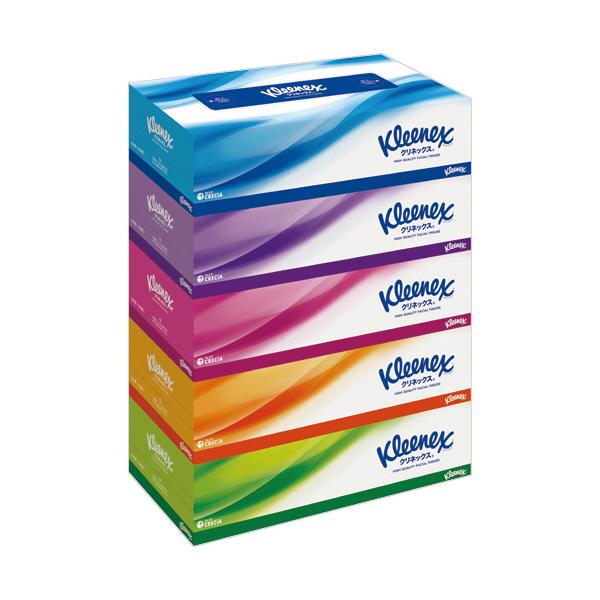 他サイト： ティッシュ クリネックス 180組 5箱 ソフト やわらかの商品画像