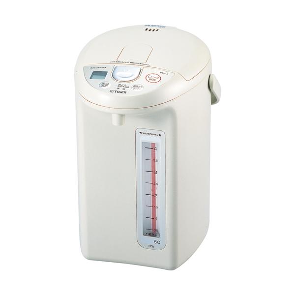 メーカー：タイガー魔法瓶   品番：PDN-A500CU   大きなボタンでラクラク給湯。
