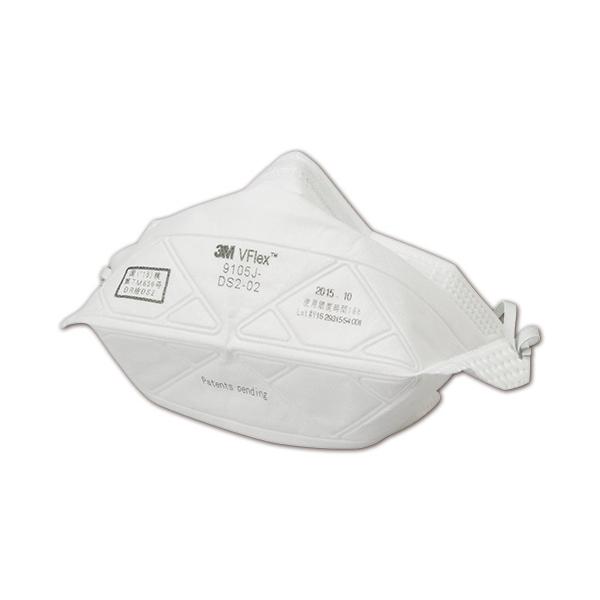 他サイト： ３Ｍ　ＶＦｌｅｘ　使い捨て式防じんマスク　レギュラー　９１０５Ｊ−ＤＳ２　１箱（２０枚）の商品画像