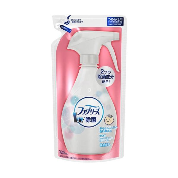 ファブリーズ　ダブル除菌　やすらぐ森林の香り　詰替　8個セット ファブリーズ ダブル除菌 やすらぐ森林の香り 詰替 8個セット