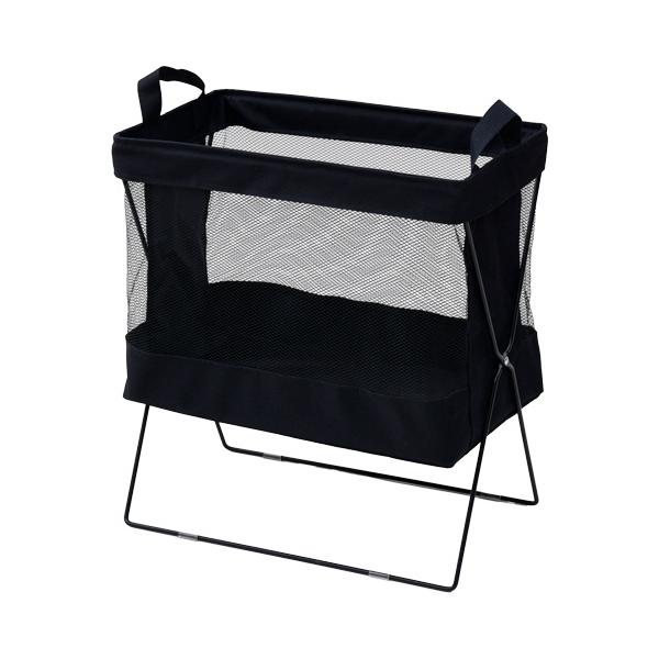 メーカー：ＹＡＭＡＺＥＮ　 品番：HTB-MH(BK)  バッグや手荷物を床に直接置かずにちょい置きできるボックス　　＜使用イメージ＞＜使用イメージ＞