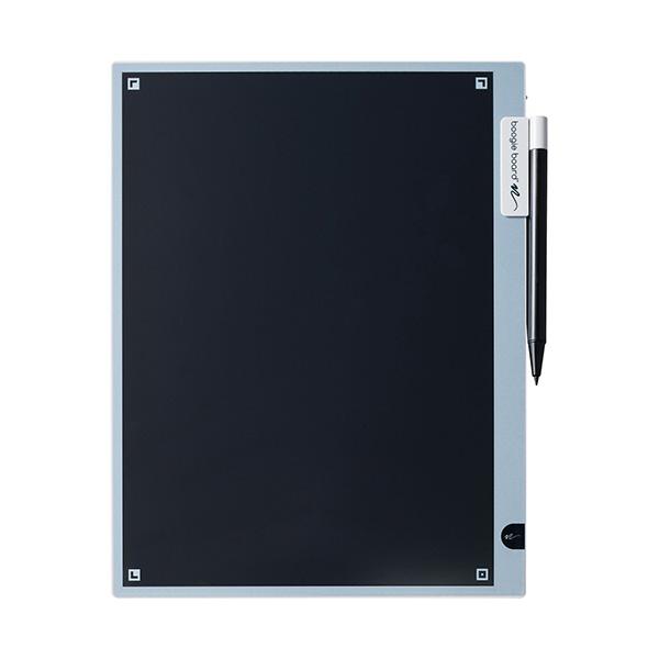 メーカー：キングジム　品番：BB-19-GY　スイスイ書いて、パッと消す。大画面の電子メモパッド。