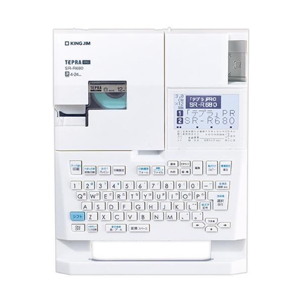 キングジム　テプラ　ＰＲＯ　ホワイト　ＳＲ−Ｒ６８０　１台
