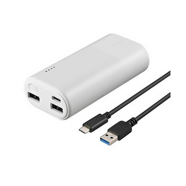 バッファロー（Buffalo） モバイルバッテリー BSMPB10030C3WH
