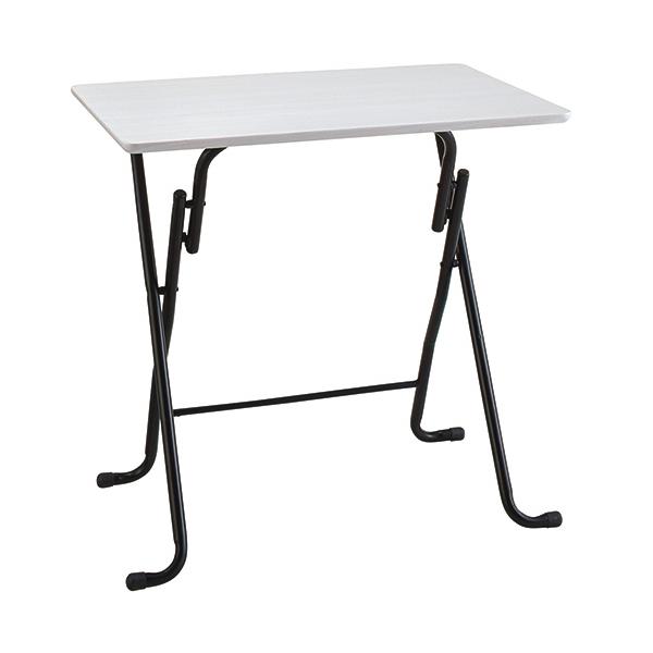 メーカー：ホームスタイリング 　品番：イ-スフオ-ルデイングテ-ブル L ホワイト   デスクサイドの補助テーブルに！！　　＜折りたたみ時＞<BR>※商品の色はホワイトになります。＜使用イメージ＞<BR>※商品の色は...