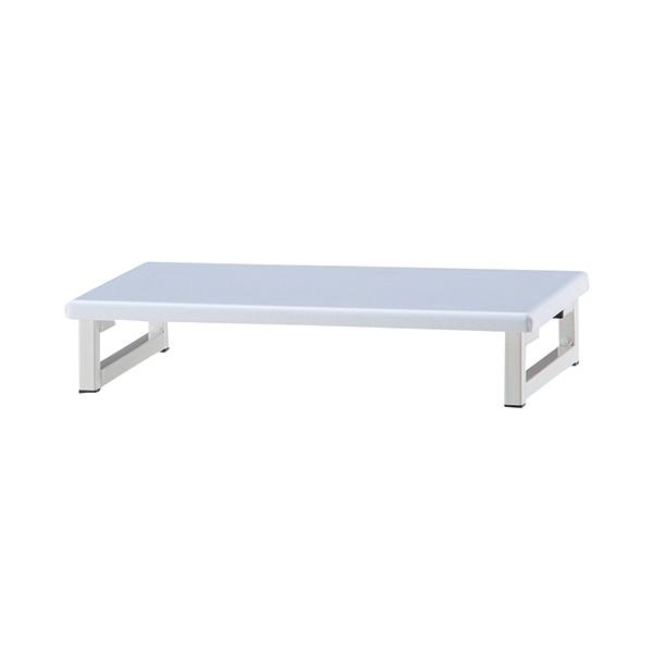 メーカー：ＹＡＭＡＺＥＮ　品番：DTS-5925WHIV　キーボードやマウスを収納してデスク上を有効活用できるモニタースタンド