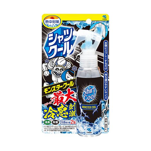 メーカー：小林製薬　 品番：KS604261  通勤・通学前に使用すると満員電車や移動中涼しく快適に過ごせるスプレー。　　＜パッケージ記載＞