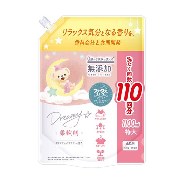 他サイト： ＮＳファーファジャパン　ファーファストーリー　ドリーミー　柔軟剤　詰替　１１００ｍＬ　１個の商品画像