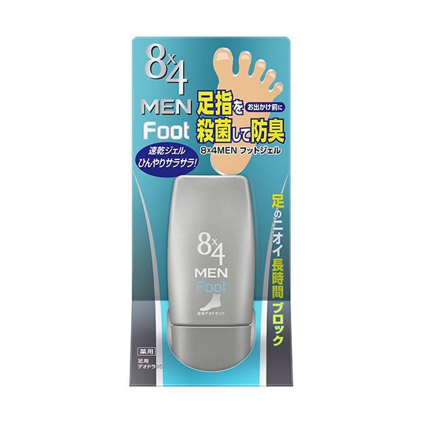 他サイト： 花王　８×４ＭＥＮ（エイトフォーメン）　フットジェル　３０ｇ　１個 （お取寄せ品）の商品画像