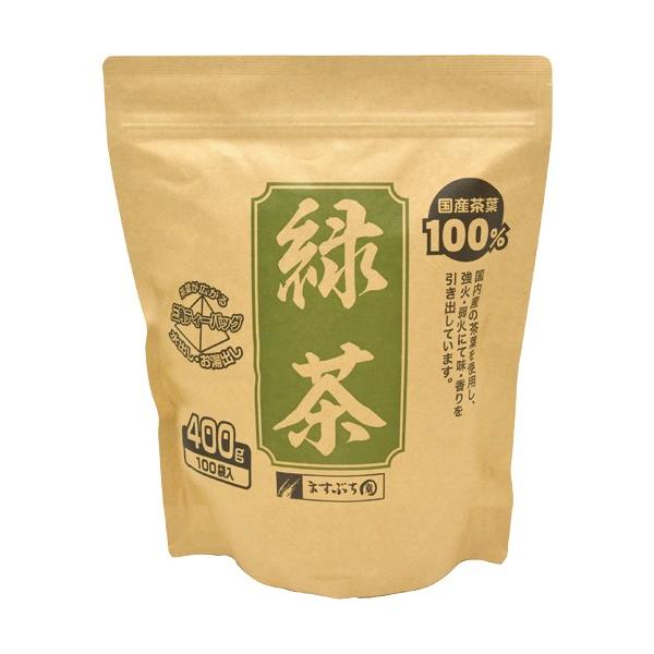 ますぶち園　オキロン　三角ティーバッグ　緑茶　１袋（１００バッグ）