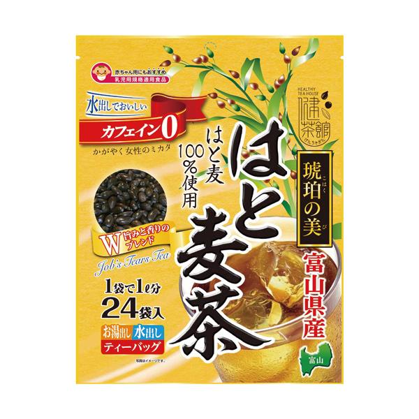 梶商店　琥珀の美　はと麦茶　１袋（２４バッグ）