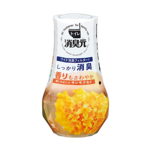 他サイト： 小林製薬　トイレの消臭元　癒しをはこぶキンモクセイ　４００ｍＬ　１個の商品画像