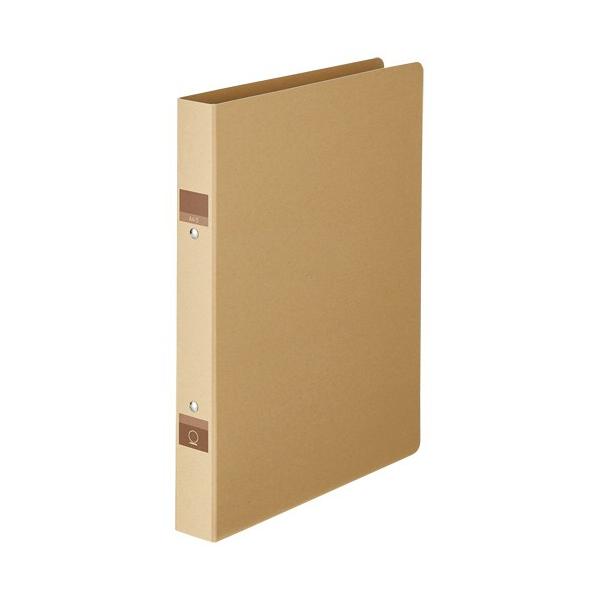 ＴＡＮＯＳＥＥ　樹脂製ワンタッチＯリングファイル（紙表紙）　Ａ４タテ　２穴　２００枚収容　リング内径２３ｍｍ　背幅３６ｍｍ　クラフト　１冊