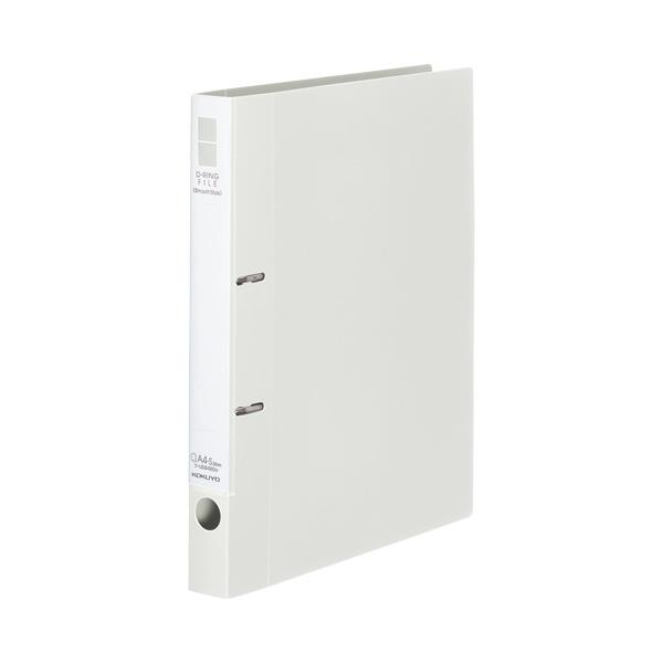 Ｄリングファイル＜スムーススタイル＞　Ａ４タテ　２穴　２００枚収容　２０ｍｍとじ　背幅３４ｍｍ　オフホワイト　フ−ＵＤＳ４２０Ｗ　１冊