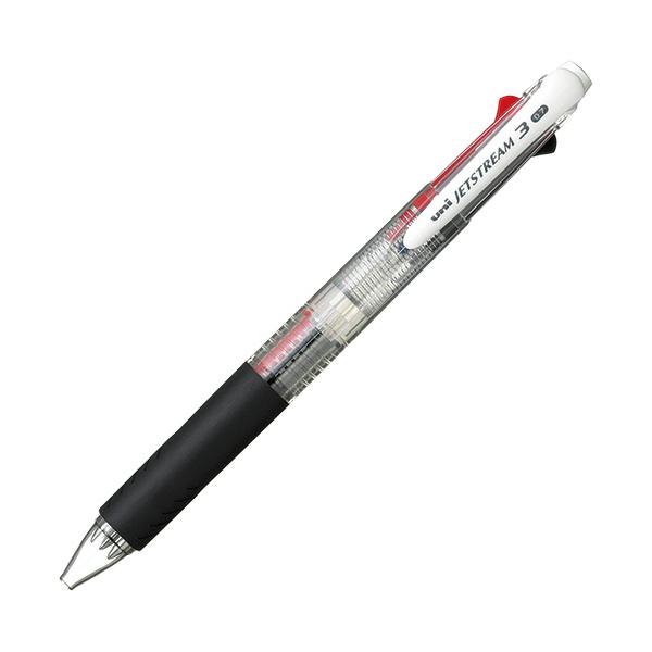 他サイト： ジェットストリーム　３色ボールペン　０．７ｍｍ　（軸色：透明）　ＳＸＥ３４０００７．Ｔ　１本の商品画像