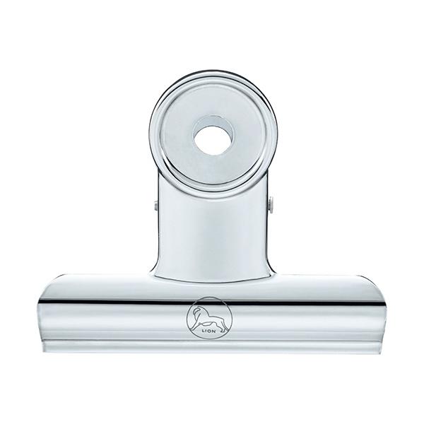 メーカー：ライオン事務器   品番：NO.50BC   サッと書類を綴じられる強力クリップ。