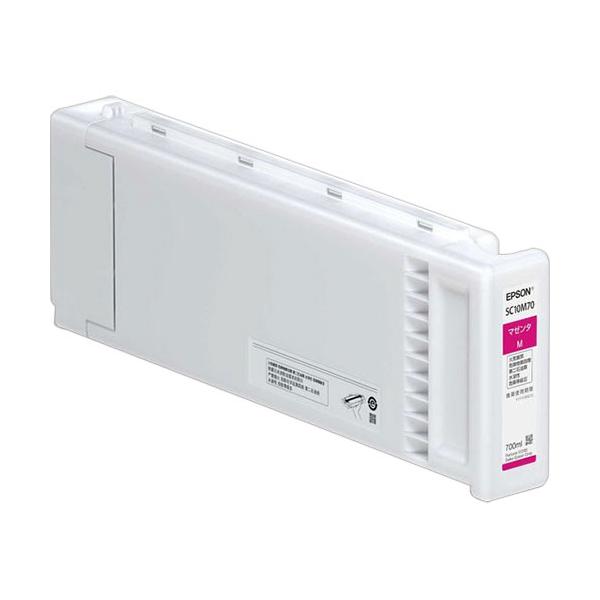 EPSON SC10M70P マゼンタインクカートリッジ 700ml エプソン（EPSON） インクカートリッジ マゼンタ 700ml