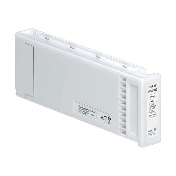 EPSON SC10WW60 ホワイトインクカートリッジ 600ml エプソン（EPSON） インクカートリッジ ホワイト 600ml