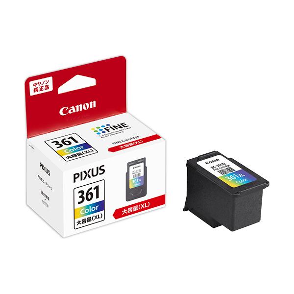 キヤノン　ＦＩＮＥカートリッジ　ＢＣ−３６１ＸＬ　３色一体型（大容量）　３７２６Ｃ００１　１個