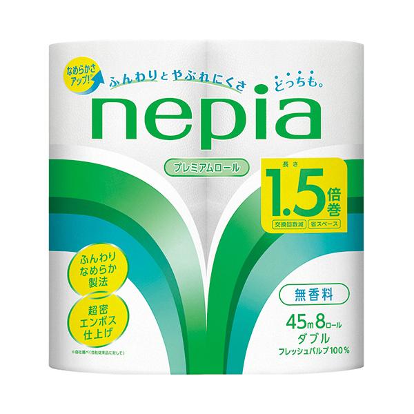 メーカー：王子ネピア　 品番：278001  高密度ソフトエンボス加工でやわらか。　　