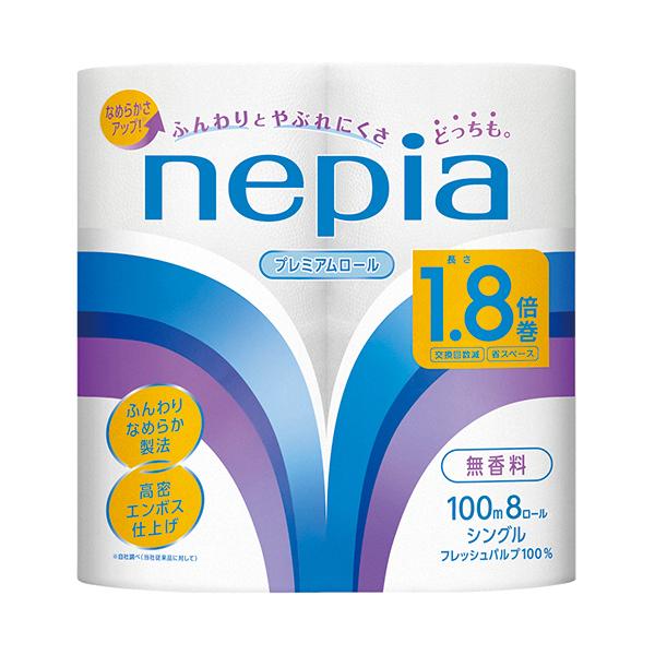 メーカー：王子ネピア　 品番：204338  ふんわり、ワンランク上のやわらかさ。　　