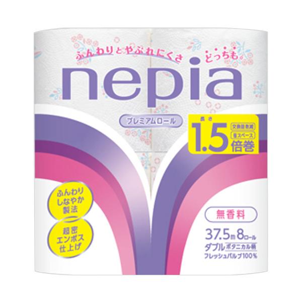 メーカー：王子ネピア　 品番：278025  花柄のプリントロールでトイレを華やかに。　　