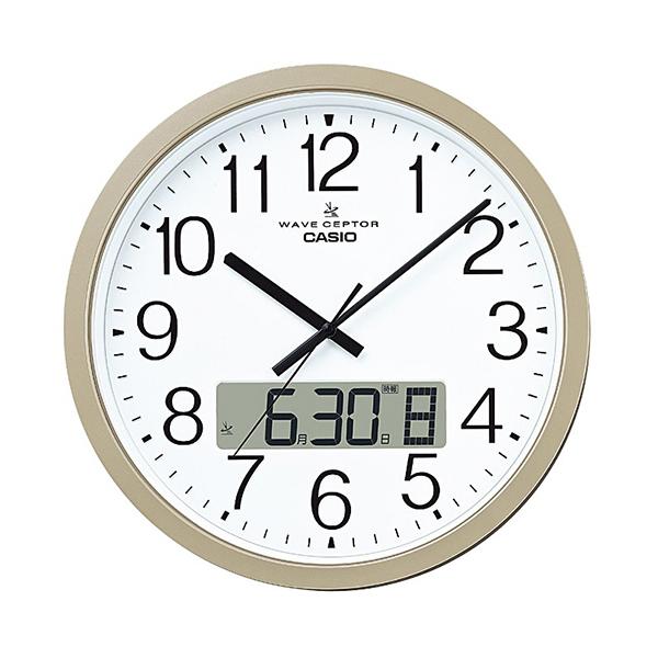 CASIO 掛け時計 IC-2100J-9JF シャンパンゴールド CASIO（カシオ） プログラム電波掛時計 シャンパンゴールド IC