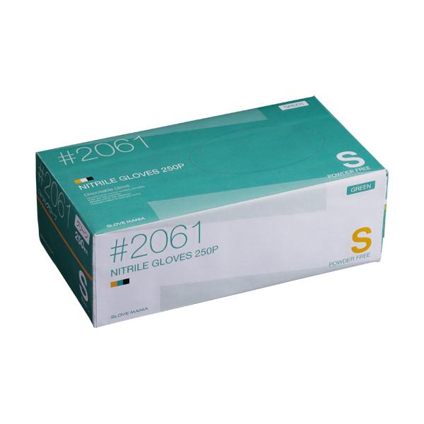 メーカー：川西工業 　品番：#2061 グリ-ン S   【食品衛生法適合】粉の付着を嫌う作業に適した粉なし。　　＜使用例＞