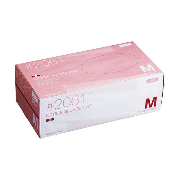 メーカー：川西工業 　品番：#2061 ピンク M   【食品衛生法適合】粉の付着を嫌う作業に適した粉なし。　　＜使用例＞