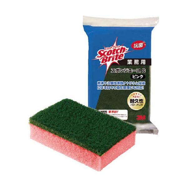 メーカー：３Ｍ   品番：ACE S PIN   厨房の食器洗浄から床面の汚れ落としまで多目的に使える、業務用スポンジたわしです。