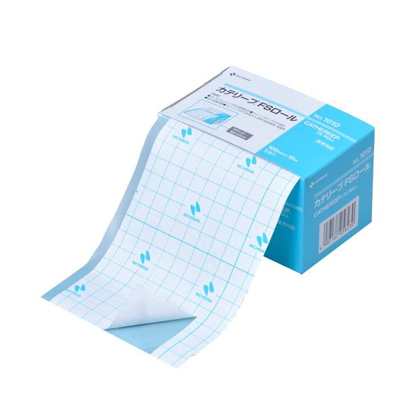 メーカー：ニチバン 　品番：CAPFS1010   柔らかな素材の防水フィルムロール。皮ふに密着し、水やバクテリアの侵入を防ぎます。　　