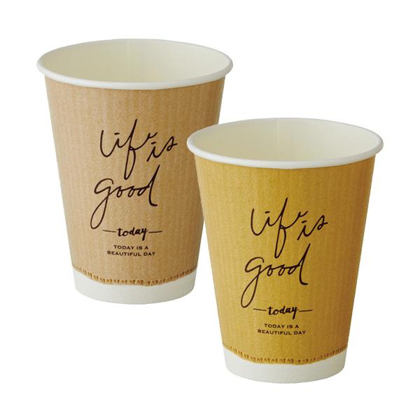 メーカー：日本デキシー　品番：GDNP09CF　シンプルでも機能はしっかりのクラフト色タイプの断熱カップ。&lt;br&gt;