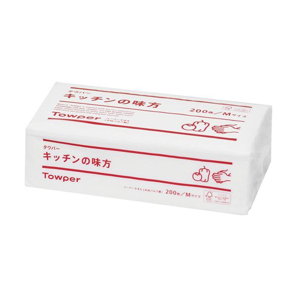 メーカー：日本製紙クレシア　品番：キツチンノミカタM　吸水性・吸油性があり、水に濡れても強い。<br>