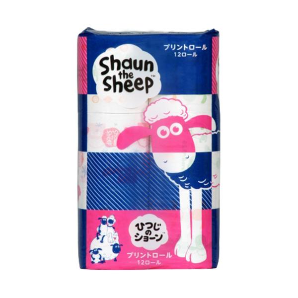 メーカー：西日本衛材　 品番：30016  子どもから大人まで人気の「ひつじのショーン」プリント　　＜プリント柄イメージ＞